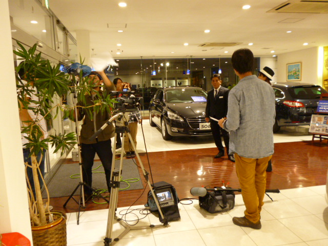 テレビ撮影の話②