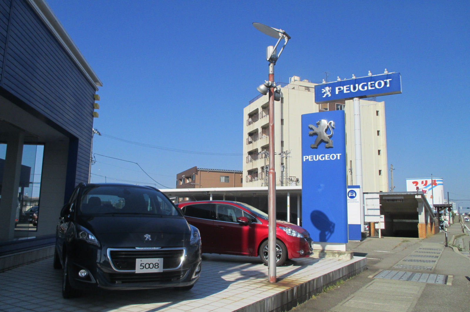 展示車入れ替え