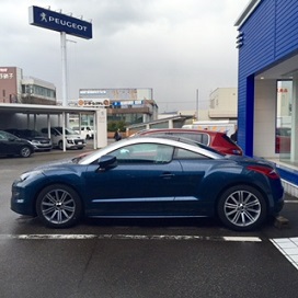 RCZ RHD トゥアナケブルー