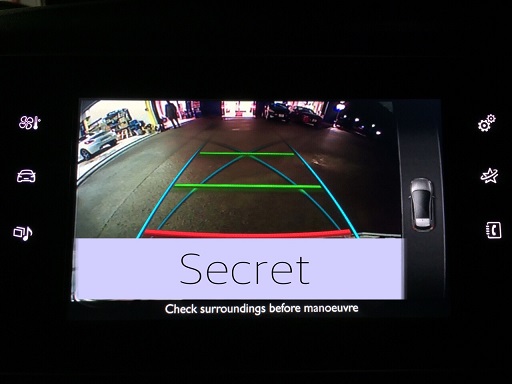 バックアイカメラの視認性アップ！