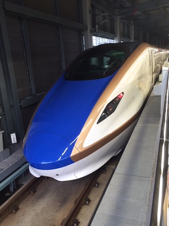 初！北陸新幹線