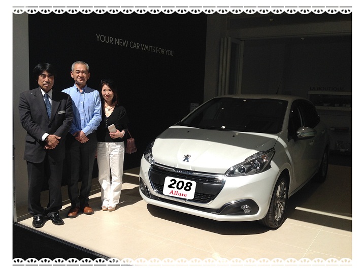 ♪　208納車　♪