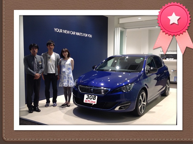 ご納車＊308GTLine