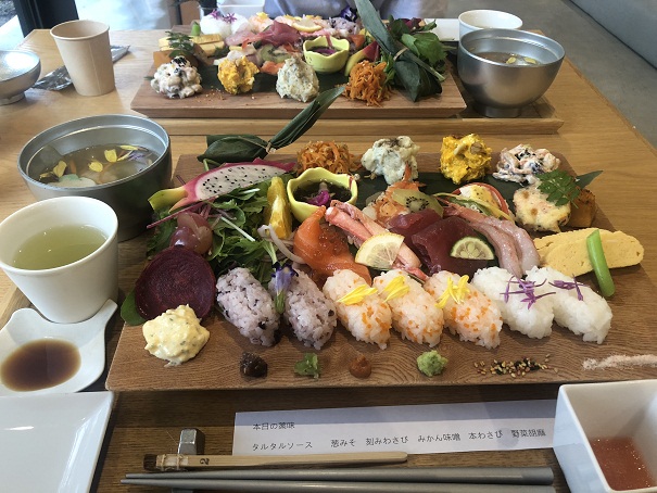 素敵な寿司カフェ