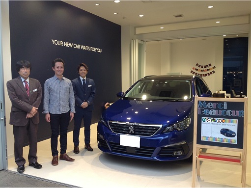 納車*308SW　BlueHDi　Special Edition