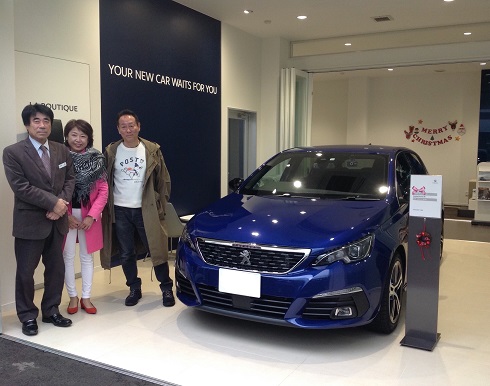 納車*308GT BlueHDi 8AT