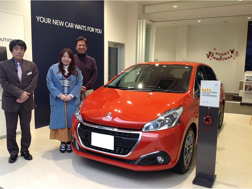 納車*208TECH PACK EDITION