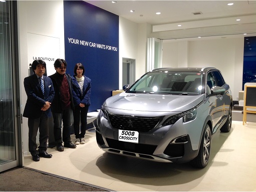 納車*CROSSCITY P.G/R