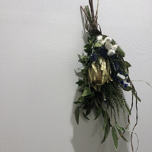 スワッグ作り❀