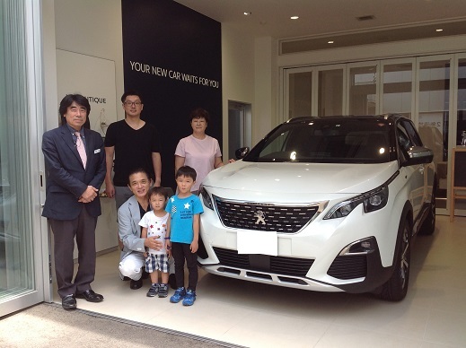 納車*5008GTファーストクラスパッケージ