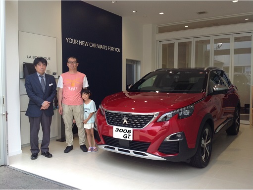 納車*3008GT