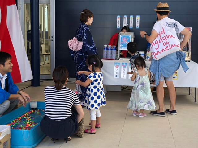 納涼祭、たくさんのご来場ありがとうございました！