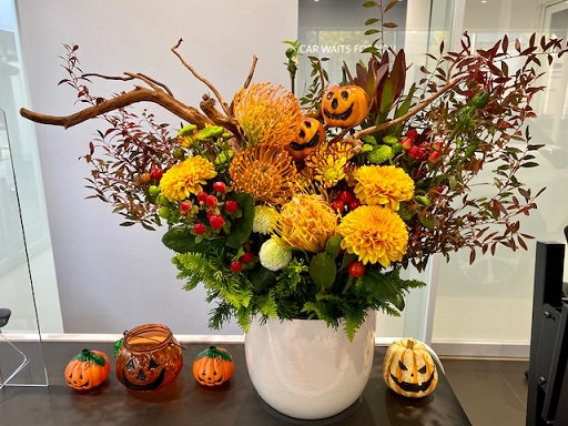 お花入れ替えました🎃