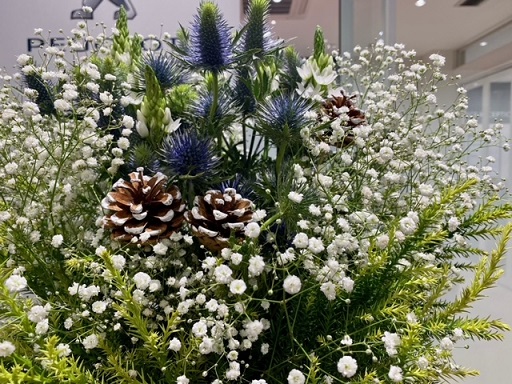 お花入れ替えしました♪