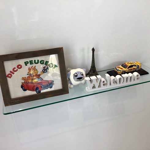 プジョーのマスコット♪