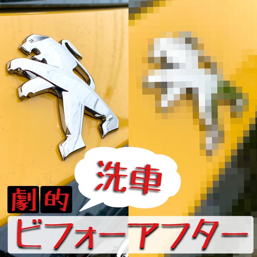 劇的！洗車ビフォーアフター✨