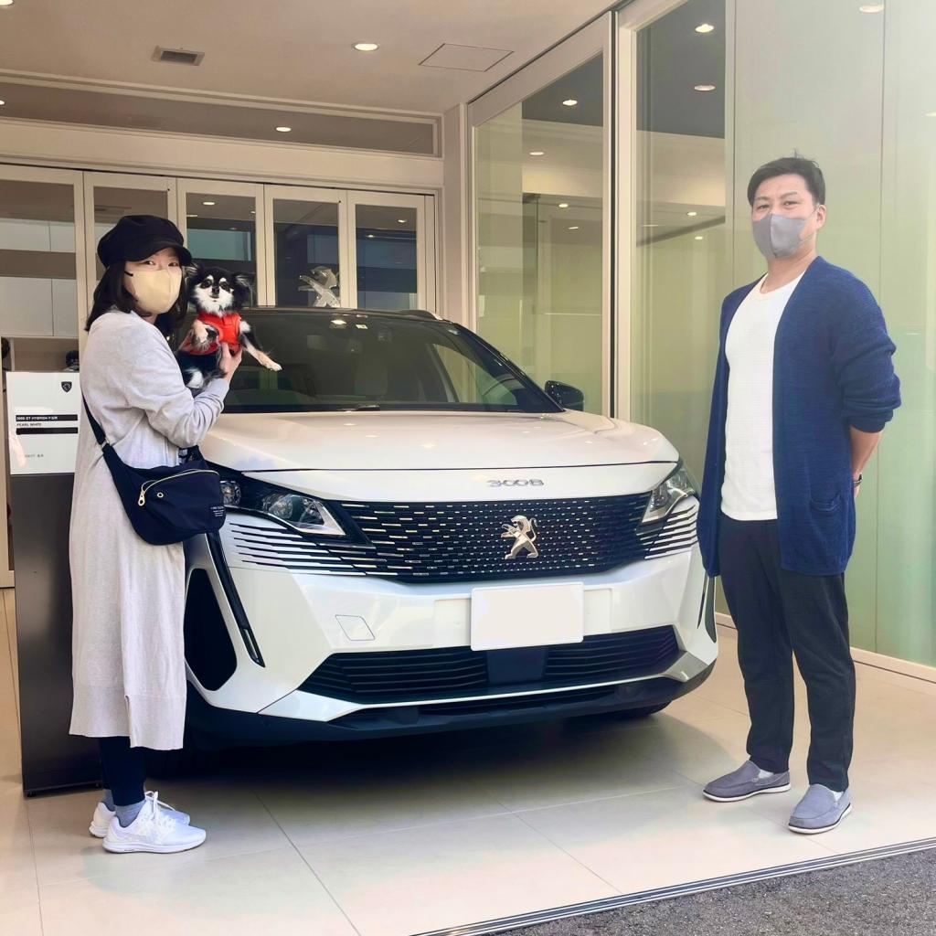 3008HYBRID4　ご納車ありがとうございます✨