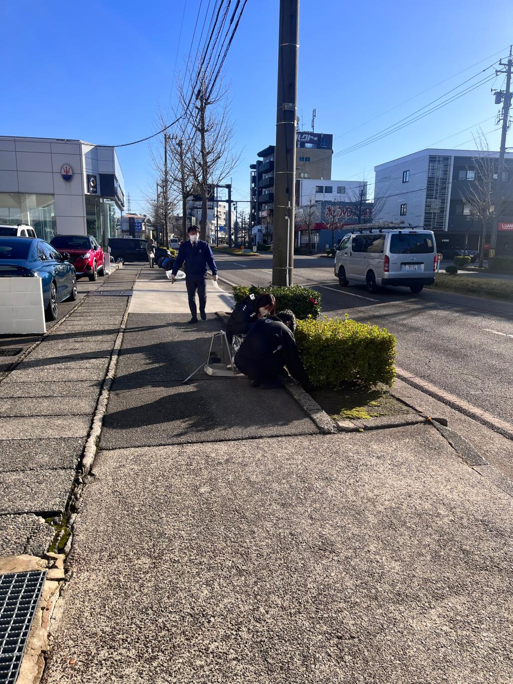 2022年最後の朝清掃♪