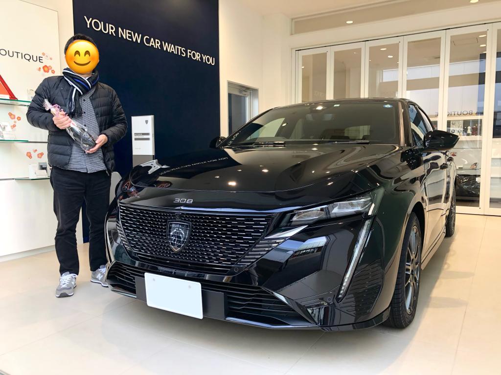 308GT BlueHDiご納車ありがとうございます♪