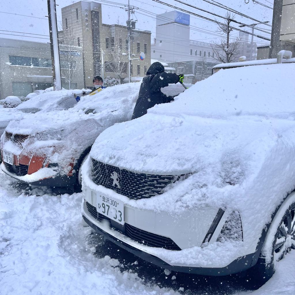 最強寒波、到来です