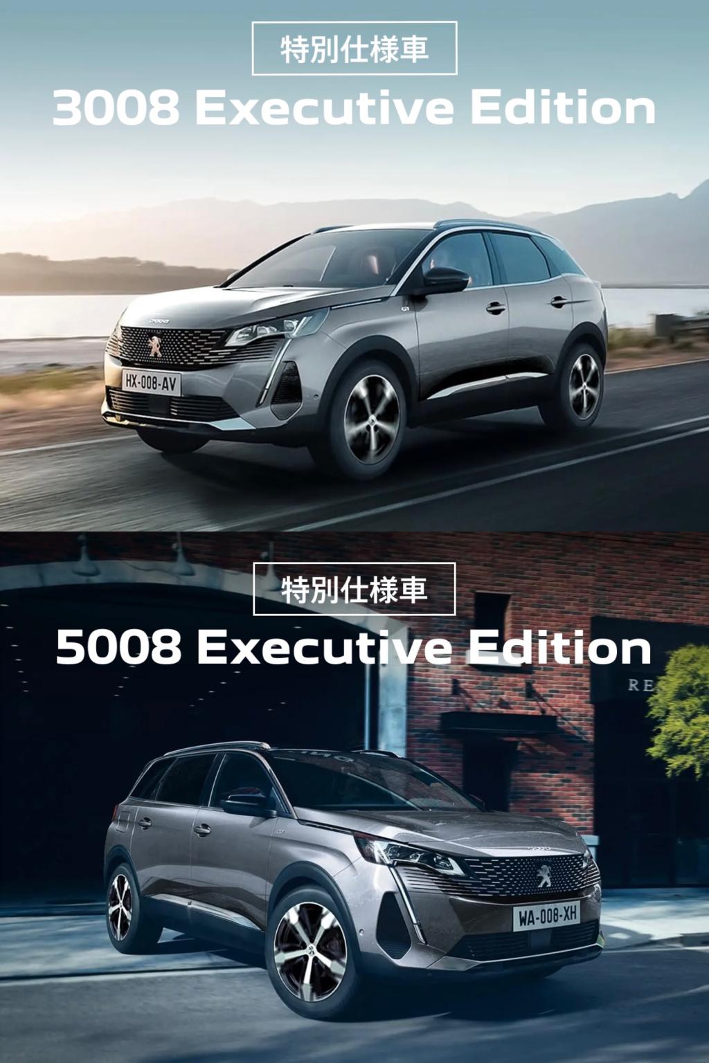 3008＆5008 Exective Edition