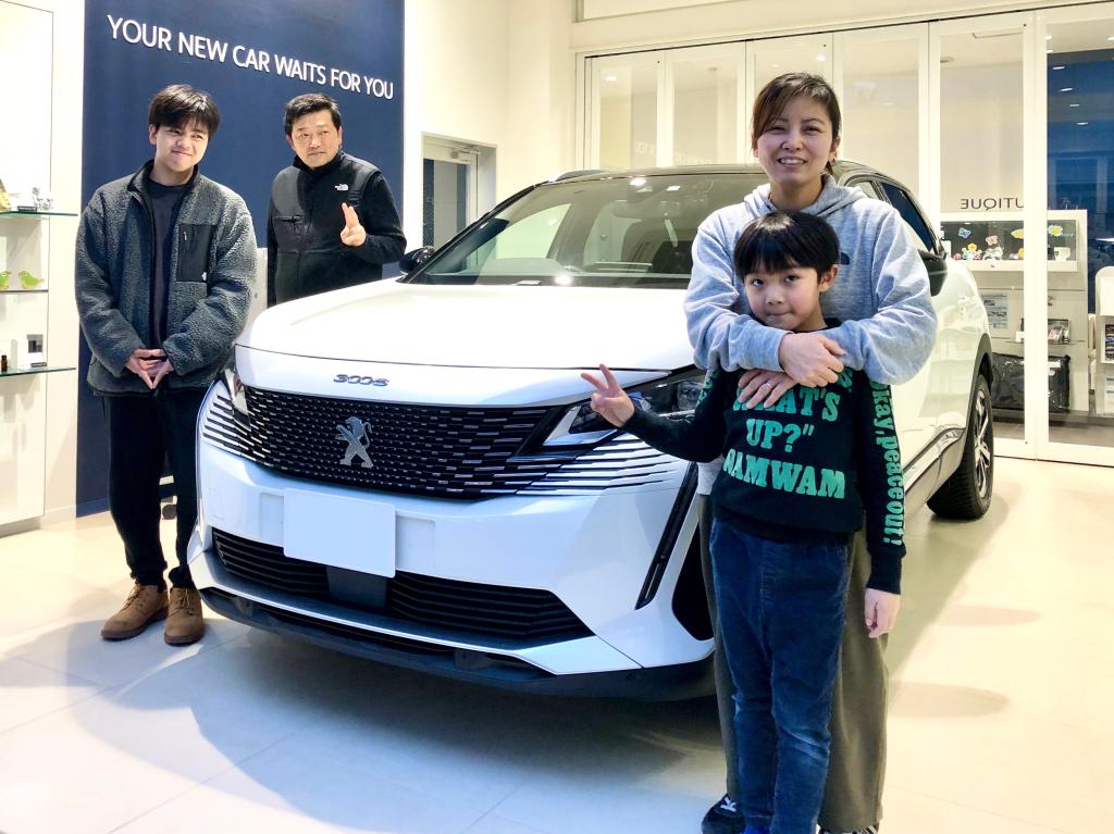 3008GTご納車ありがとうございます🚗✨