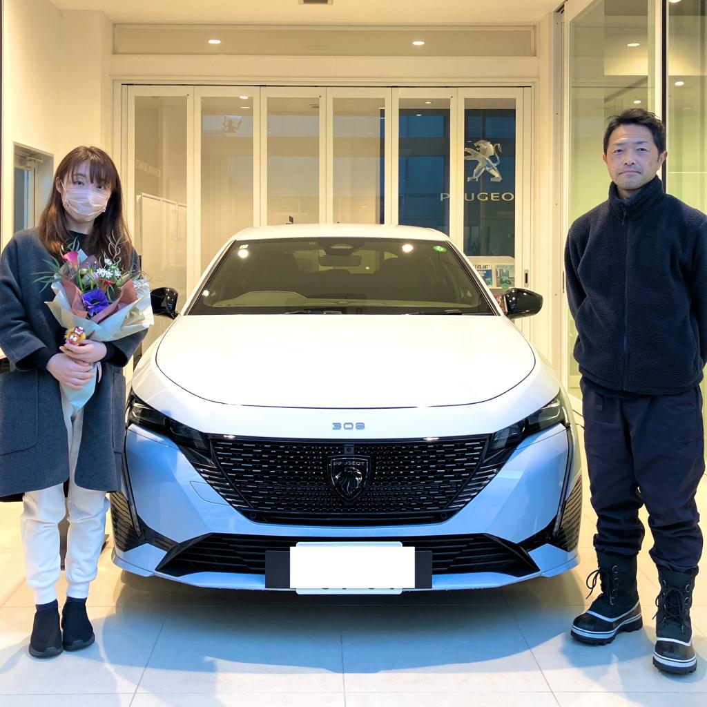 308GT HYBRID ご納車ありがとうございます💐