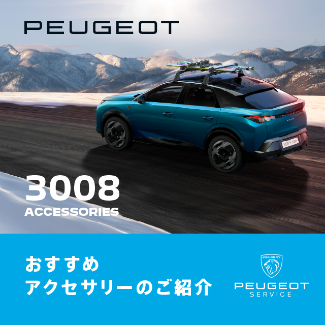3008お乗りの方必見👀