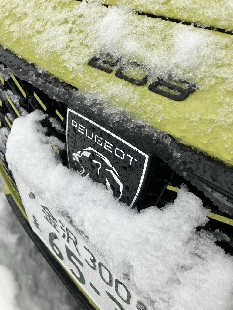 運転にはお気を付けくださいませ❄️