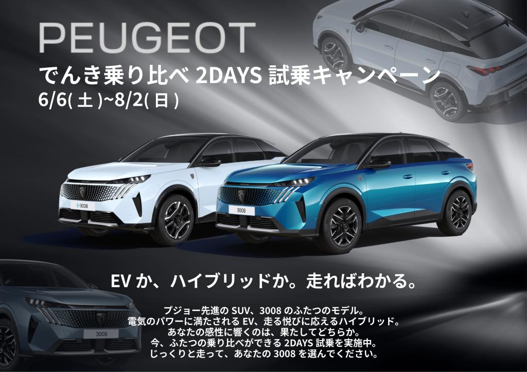 でんき乗り比べ2DAYS試乗キャンペーン✨